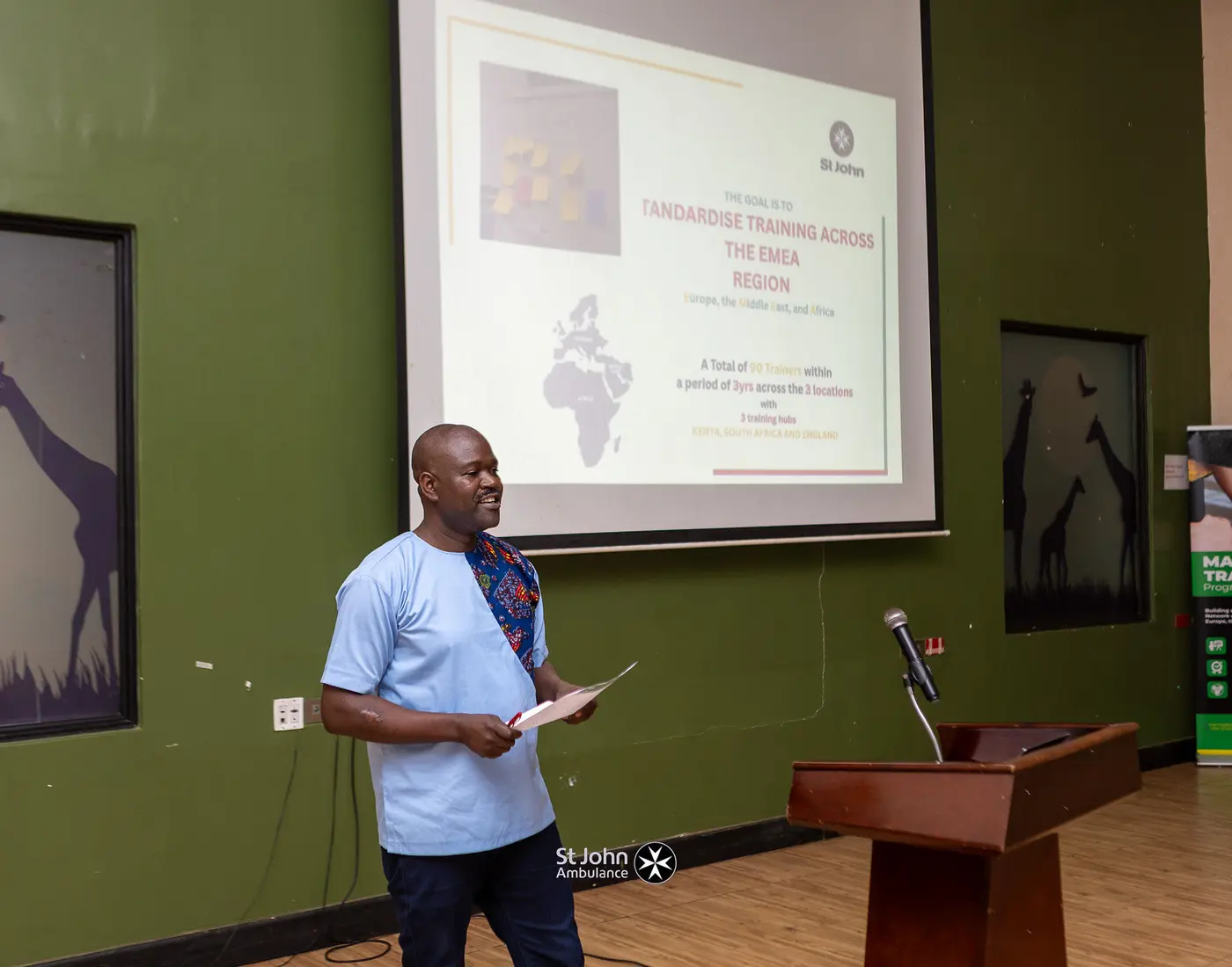 St John Ambulance Kenya Europe, Middle East and Africa Project project