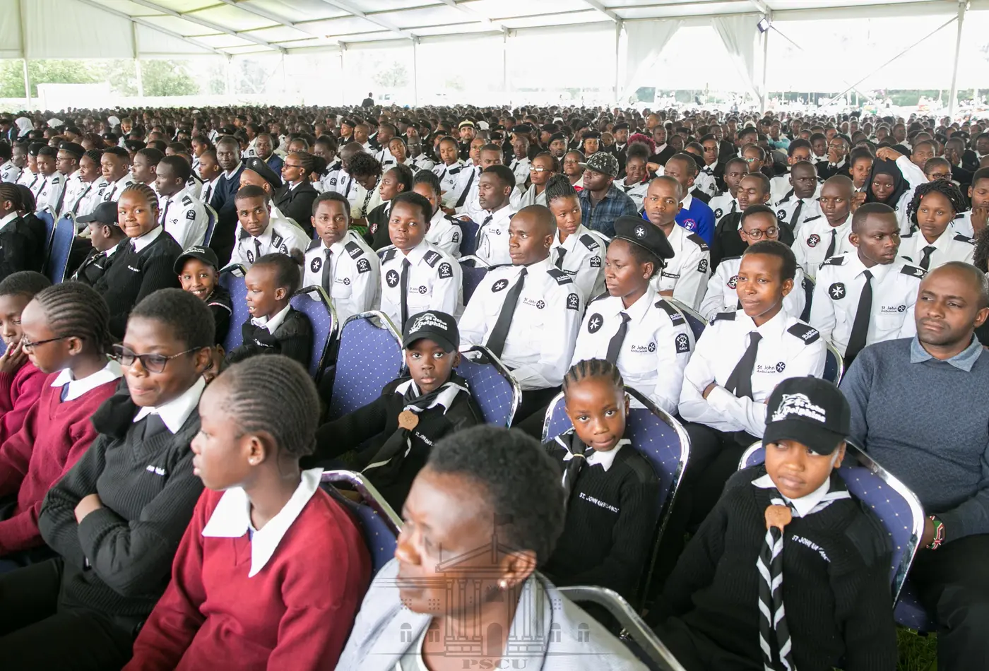 St John Ambulance Kenya activity representing Nyanza Region